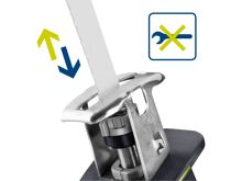 Extol 402454 pila ocaska jednoruční aku, BRUSHLESS, 20V Li-ion, 2Ah (2)